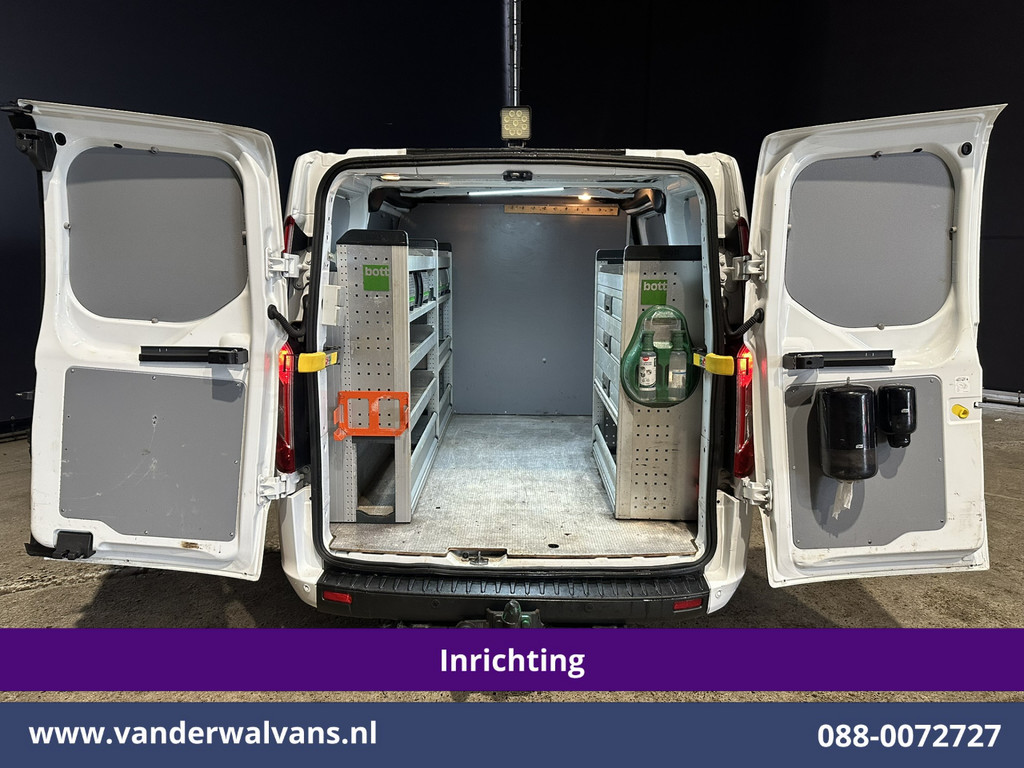 Ford Transit Custom 2.0 TDCI L1H1 Inrichting Euro6 Airco | Camera | LED | Cruisecontrol | Stoelverwarming | 2500kg Trekhaak Verwarmde voorruit, Parkeersensoren, Bijrijdersbank 2