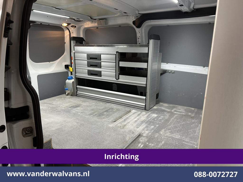 Ford Transit Custom 2.0 TDCI L1H1 Inrichting Euro6 Airco | Camera | Omvormer | LED | Cruisecontrol | Android Auto Stoelverwarming, Verwarmde voorruit, Parkeersensoren, Bijrijdersbank, 2500kg Trekhaak 15