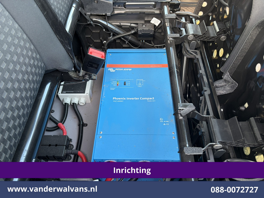 Ford Transit Custom 2.0 TDCI L1H1 Inrichting Euro6 Airco | Camera | Omvormer | LED | Cruisecontrol | Android Auto Stoelverwarming, Verwarmde voorruit, Parkeersensoren, Bijrijdersbank, 2500kg Trekhaak 16