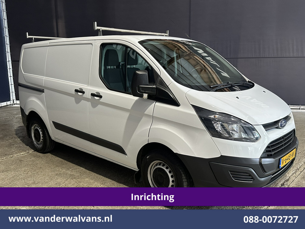 Ford Transit Custom 2.0 TDCI L1H1 Inrichting Euro6 Airco | Trekhaak | Dakdragers Bijrijdersbank 10