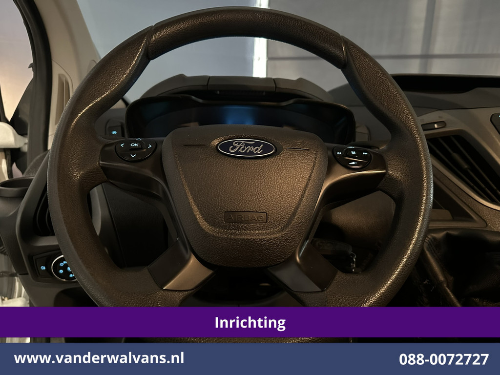 Ford Transit Custom 2.0 TDCI L1H1 Inrichting Euro6 Airco | Trekhaak | Dakdragers Bijrijdersbank 13