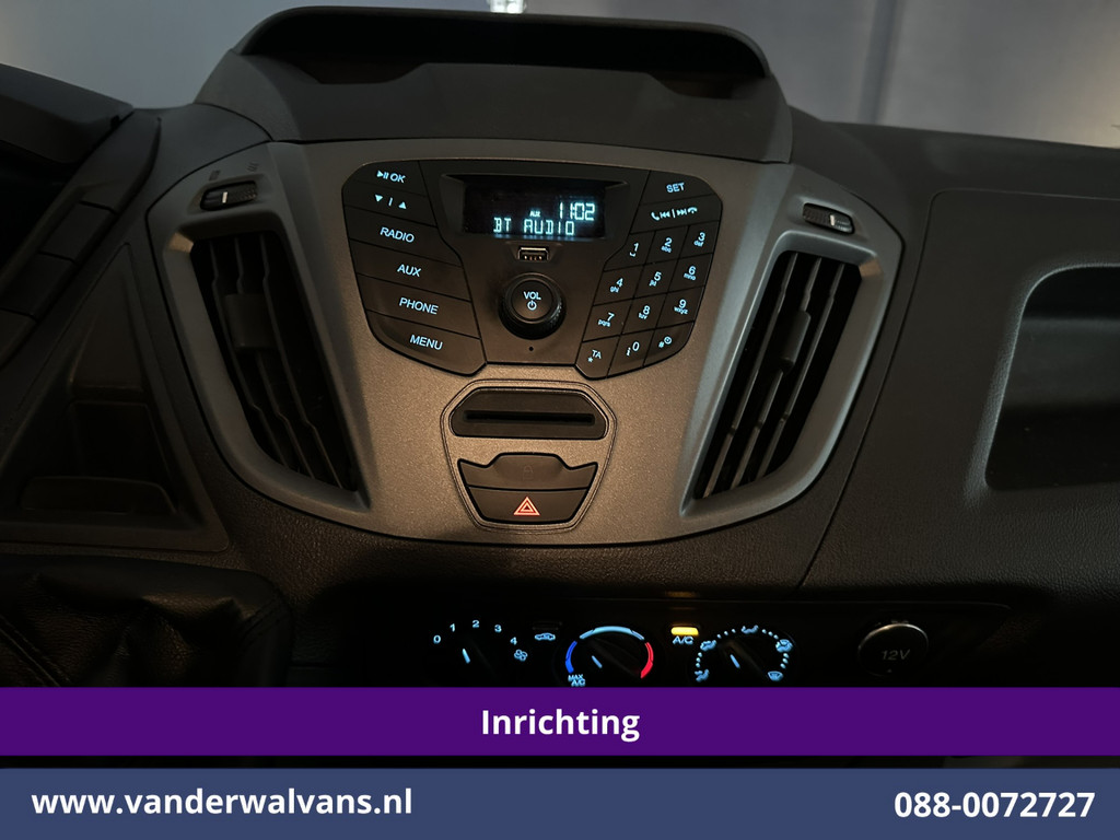 Ford Transit Custom 2.0 TDCI L1H1 Inrichting Euro6 Airco | Trekhaak | Dakdragers Bijrijdersbank 8
