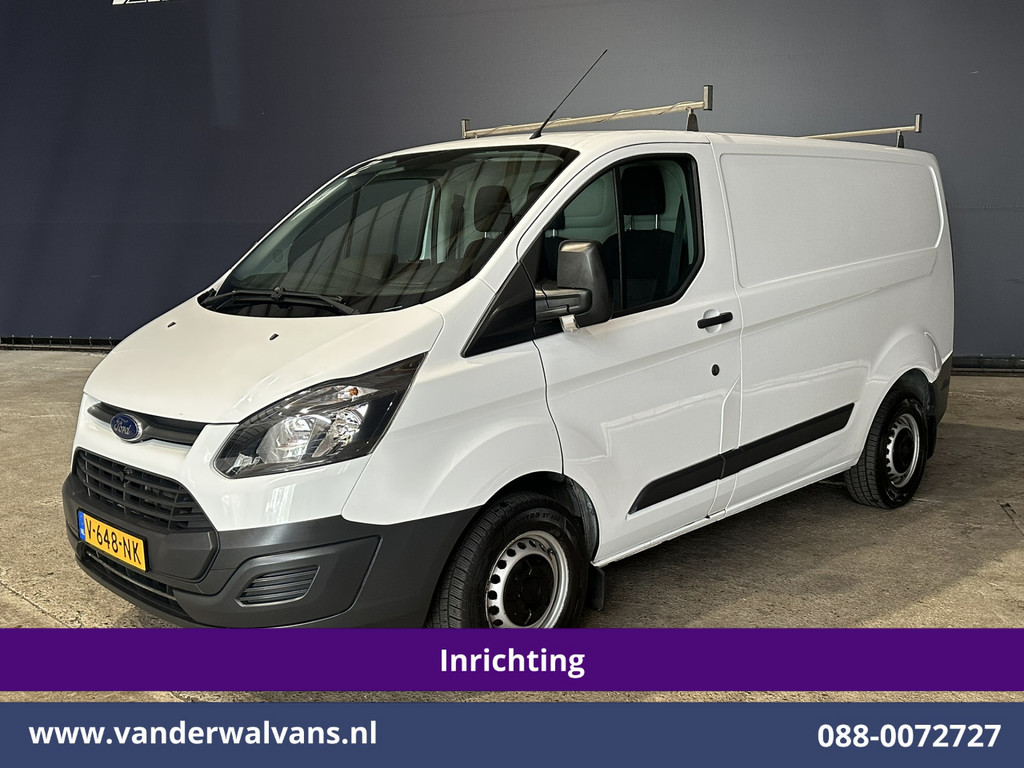 Ford Transit Custom 2.0 TDCI L1H1 Inrichting Euro6 Airco | Trekhaak | Dakdragers Bijrijdersbank 9