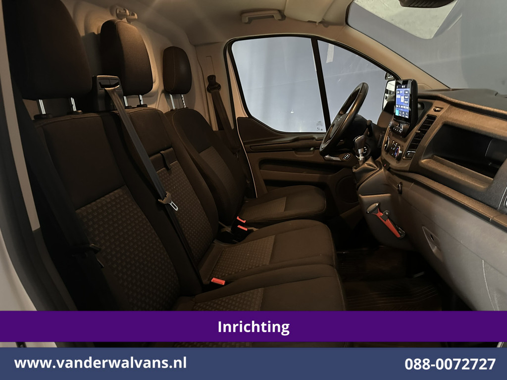 Ford Transit Custom 2.0 TDCI L1H1 inrichting Euro6 Airco | Camera | Apple Carplay | Android Auto | LED 2500kg Trekhaak, Cruiscontrol, Verwarmde Voorruit, Bijrijdersbank, Parkeersensoren 10