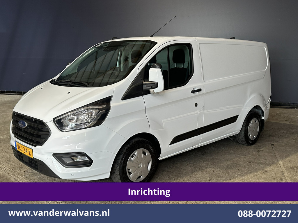 Ford Transit Custom 2.0 TDCI L1H1 inrichting Euro6 Airco | Camera | Apple Carplay | Android Auto | LED 2500kg Trekhaak, Cruiscontrol, Verwarmde Voorruit, Bijrijdersbank, Parkeersensoren 12