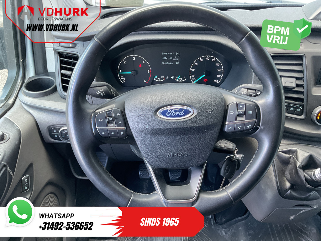 Ford Transit Custom 2.0 TDCI L2 130 pk Trend 2.8t Trekverm./ Cruise/ PDC V+A/ DAB/ Airco 14