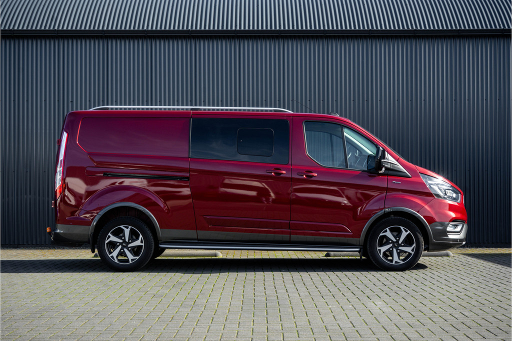 Ford Transit Custom 2.0 TDCI L2H1 | 170PK | Trail | DC 5-Persoons | Camera | Carplay | Lederen interieur 7