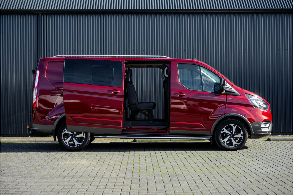 Ford Transit Custom 2.0 TDCI L2H1 | 170PK | Trail | DC 5-Persoons | Camera | Carplay | Lederen interieur 8