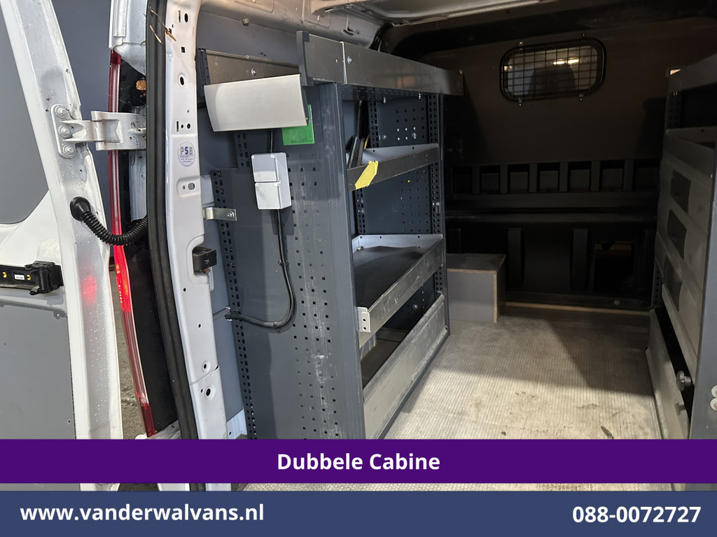 Ford Transit Custom 2.0 TDCI L2H1 Dubbele Cabine Inrichting Euro6 Airco | 6-Zits | Camera | LED | Apple Carplay | 2750kg Trekhaak Android Auto, Cruisecontrol, Verwarmde voorruit, Parkeersensoren 16