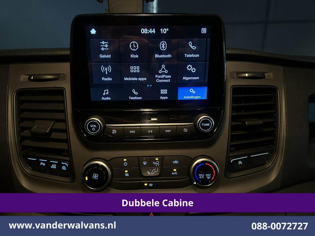 Ford Transit Custom 2.0 TDCI L2H1 Dubbele Cabine Inrichting Euro6 Airco | 6-Zits | Camera | LED | Apple Carplay | 2750kg Trekhaak Android Auto, Cruisecontrol, Verwarmde voorruit, Parkeersensoren 19