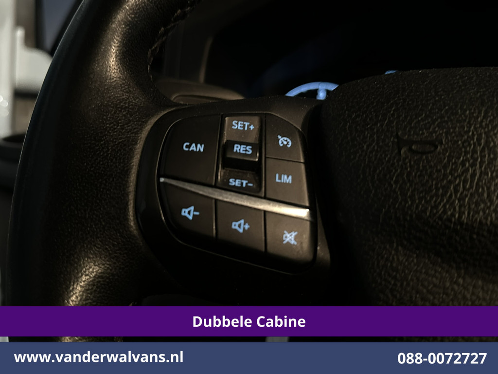 Ford Transit Custom 2.0 TDCI L2H1 Dubbele Cabine Inrichting Euro6 Airco | 6-Zits | Camera | LED | Apple Carplay | 2750kg Trekhaak Android Auto, Cruisecontrol, Verwarmde voorruit, Parkeersensoren 7