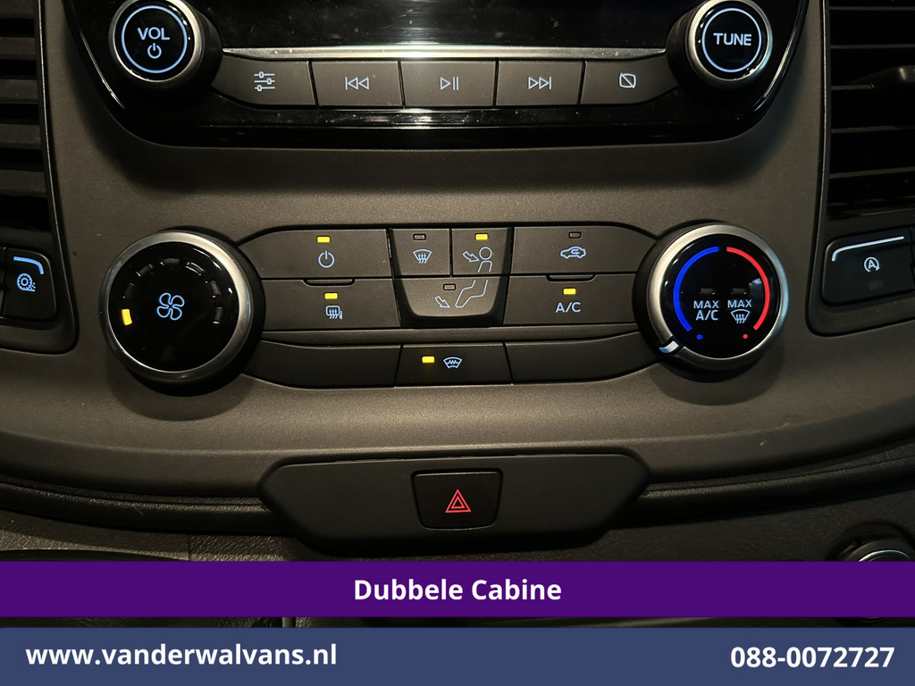 Ford Transit Custom 2.0 TDCI L2H1 Dubbele Cabine Inrichting Euro6 Airco | 6-Zits | Camera | LED | Apple Carplay | 2750kg Trekhaak Android Auto, Cruisecontrol, Verwarmde voorruit, Parkeersensoren 8