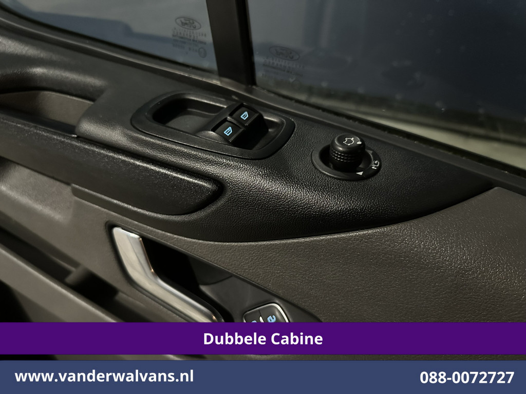 Ford Transit Custom 2.0 TDCI L2H1 Dubbele cabine Euro6 Airco | 6-Zits | Camera | Navigatie | Trekhaak LED, Cruiscontrol, Verwarmde Voorruit, Parkeersensoren, dakdragers 19