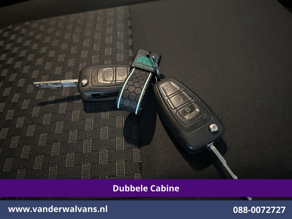 Ford Transit Custom 2.0 TDCI L2H1 Dubbele cabine Euro6 Airco | 6-Zits | Camera | Navigatie | Trekhaak LED, Cruiscontrol, Verwarmde Voorruit, Parkeersensoren, dakdragers 20