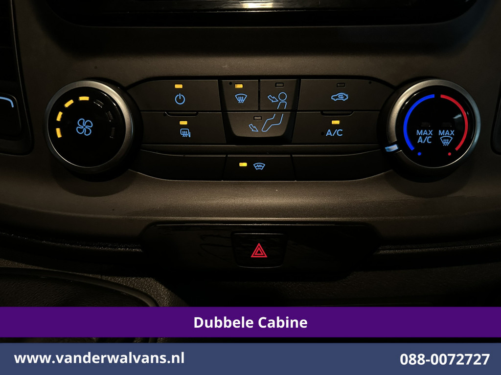 Ford Transit Custom 2.0 TDCI L2H1 Dubbele cabine Euro6 Airco | 6-Zits | Camera | Navigatie | Trekhaak LED, Cruiscontrol, Verwarmde Voorruit, Parkeersensoren, dakdragers 9