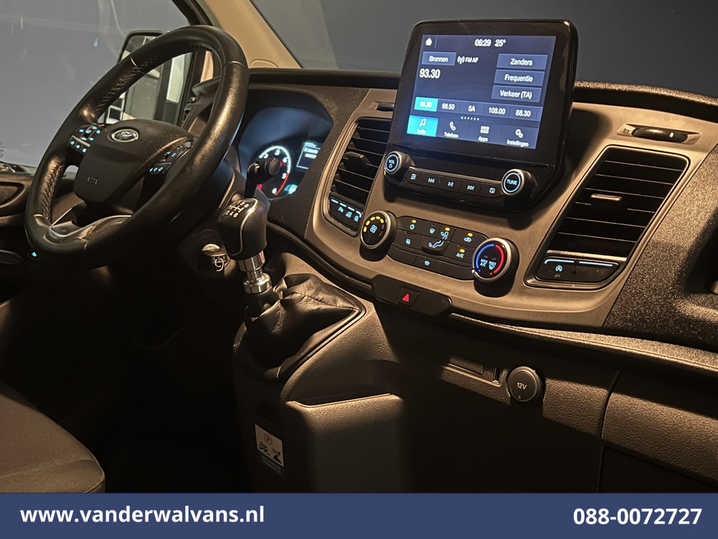 Ford Transit Custom 2.0 TDCI L2H1 Euro6 Airco | Camera | 2800kg trekvermogen | Apple Carplay | Cruisecontrol | LED | Parkeersensoren Android Auto, Verwarmde voorruit, Bijrijdersbank 16