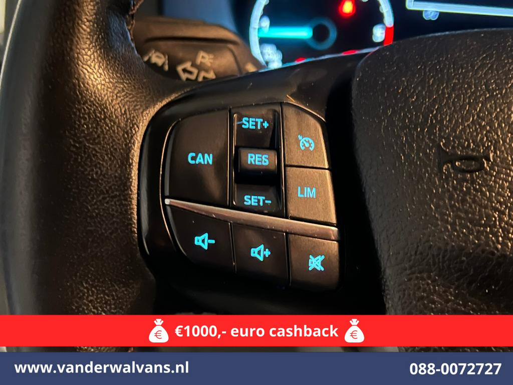 Ford Transit Custom 2.0 TDCI L2H1 Euro6 # Airco | Camera | Apple Carplay | Android Auto | LED | Cruisecontrol Parkeersensoren, verwarmde voorruit, Bijrijdersbank, 2800kg trekvermogen 7