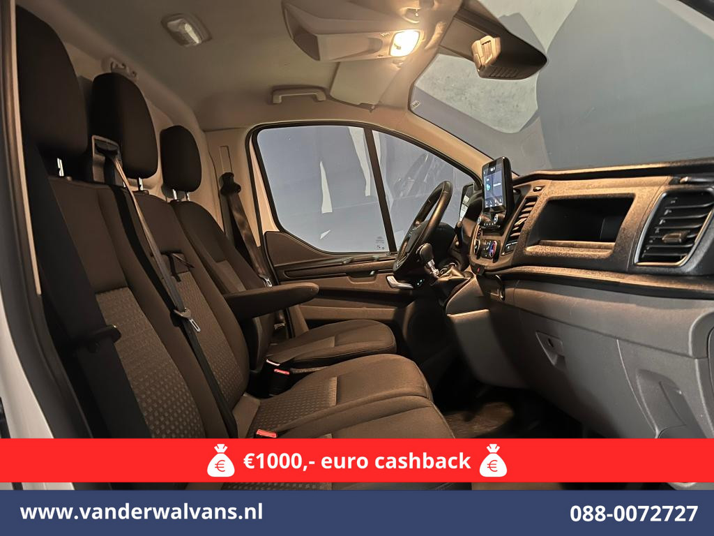 Ford Transit Custom 2.0 TDCI L2H1 Euro6 # Airco | Camera | Apple Carplay | Android Auto | LED | Cruisecontrol Parkeersensoren, verwarmde voorruit, Bijrijdersbank, 2800kg trekvermogen 8