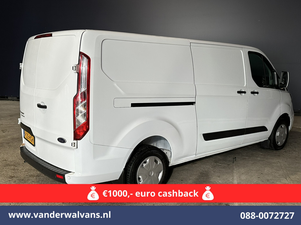 Ford Transit Custom 2.0 TDCI L2H1 Euro6 Airco | Camera | Apple Carplay | LED | Cruisecontrol 2800kg trekvermogen, Android Auto, Parkeersensoren, Verwarmde voorruit, Bijrijdersbank 12