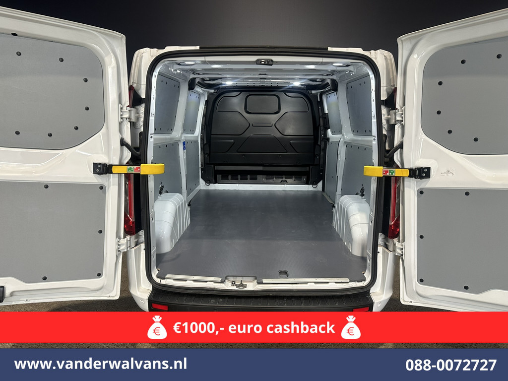 Ford Transit Custom 2.0 TDCI L2H1 Euro6 Airco | Camera | Apple Carplay | LED | Cruisecontrol 2800kg trekvermogen, Android Auto, Parkeersensoren, Verwarmde voorruit, Bijrijdersbank 13