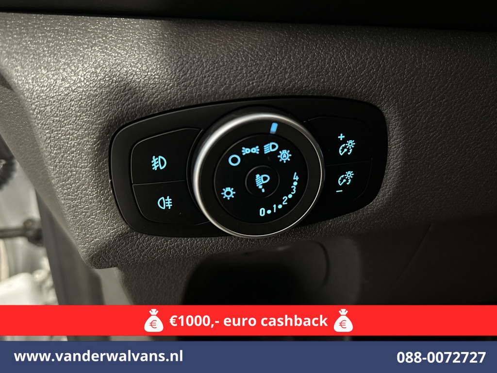 Ford Transit Custom 2.0 TDCI L2H1 Euro6 Airco | Camera | Apple Carplay | LED | Cruisecontrol 2800kg trekvermogen, Android Auto, Parkeersensoren, Verwarmde voorruit, Bijrijdersbank 18