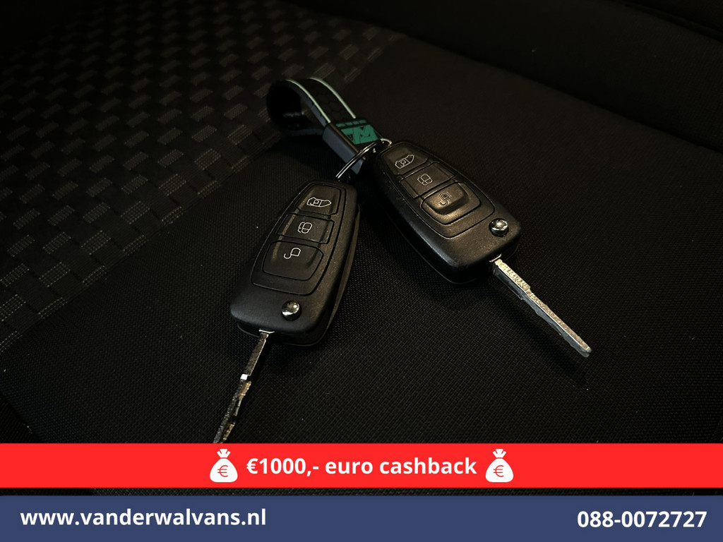 Ford Transit Custom 2.0 TDCI L2H1 Euro6 Airco | Camera | Apple Carplay | LED | Cruisecontrol 2800kg trekvermogen, Android Auto, Parkeersensoren, Verwarmde voorruit, Bijrijdersbank 21