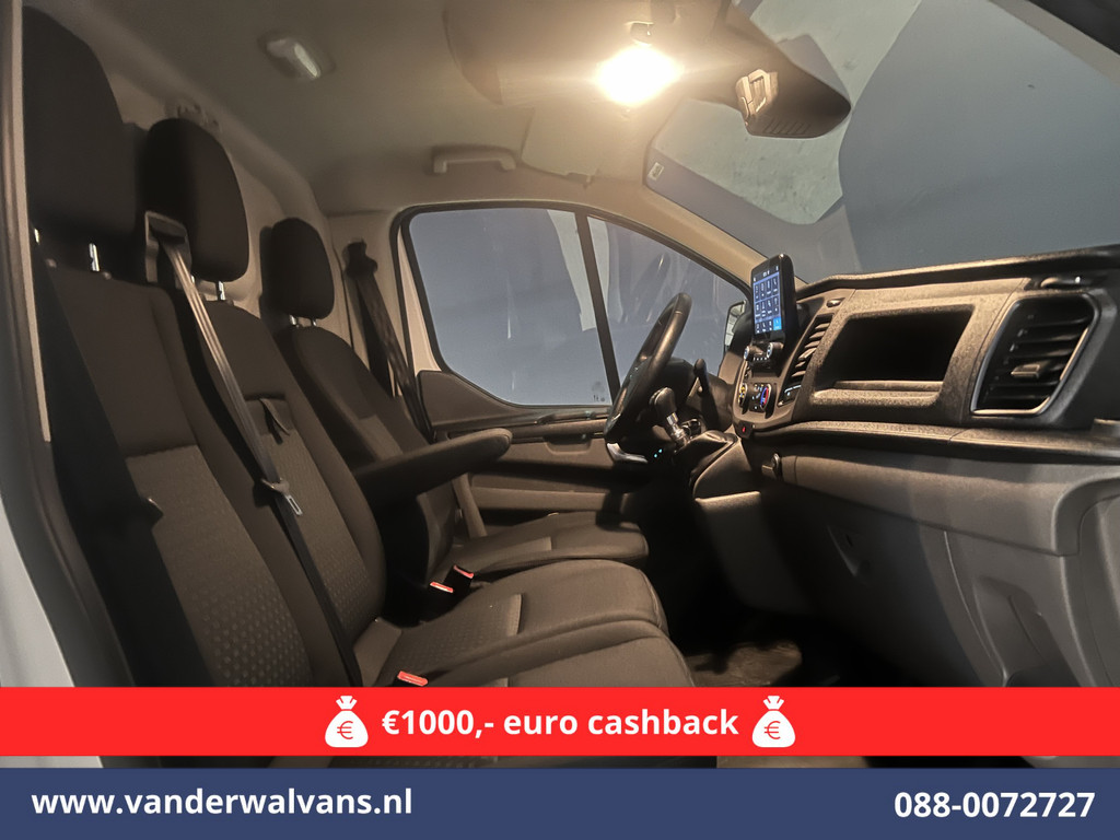 Ford Transit Custom 2.0 TDCI L2H1 Euro6 Airco | Camera | Apple Carplay | LED | Cruisecontrol 2800kg trekvermogen, Android Auto, Parkeersensoren, Verwarmde voorruit, Bijrijdersbank 8