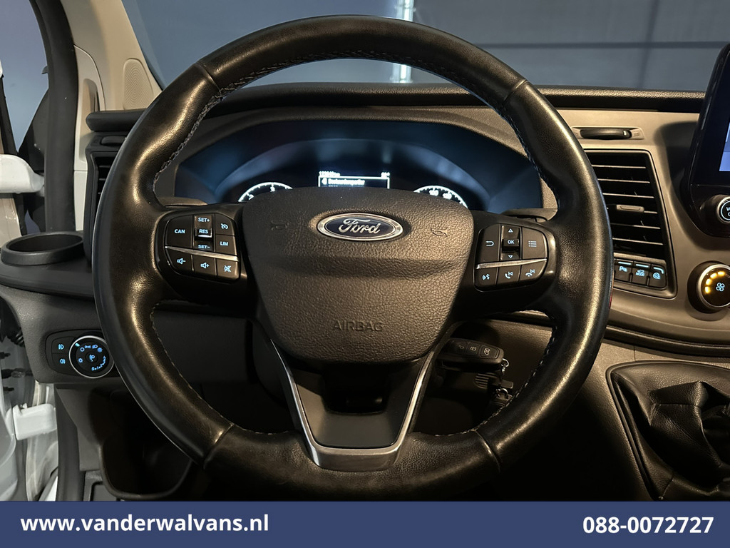 Ford Transit Custom 2.0 TDCI L2H1 Euro6 Airco | Camera | Cruisecontrol | Navigatie | Stoelverwarming Parkeersensoren, LED, Bijrijdersbank, 2800kg trekvermogen 7