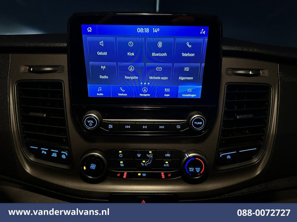 Ford Transit Custom 2.0 TDCI L2H1 Euro6 Airco | Camera | Navigatie | Apple Carplay | LED | Cruisecontrol Android Auto, Stoelverwarming, Verwarmde voorruit, Parkeersensoren, Bijrijdersbank 18
