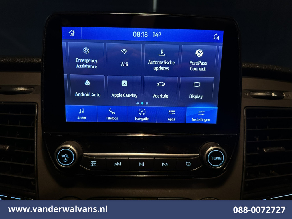Ford Transit Custom 2.0 TDCI L2H1 Euro6 Airco | Camera | Navigatie | Apple Carplay | LED | Cruisecontrol Android Auto, Stoelverwarming, Verwarmde voorruit, Parkeersensoren, Bijrijdersbank 7