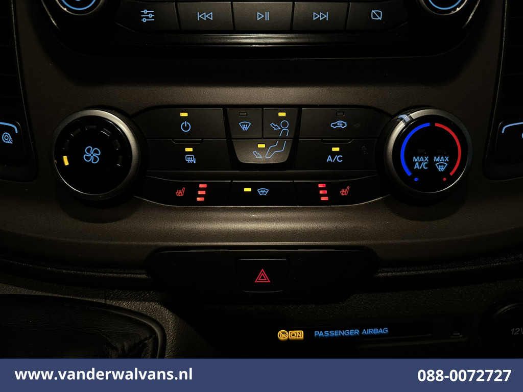 Ford Transit Custom 2.0 TDCI L2H1 Euro6 Airco | Camera | Navigatie | Apple Carplay | LED | Cruisecontrol Android Auto, Stoelverwarming, Verwarmde voorruit, Parkeersensoren, Bijrijdersbank 8