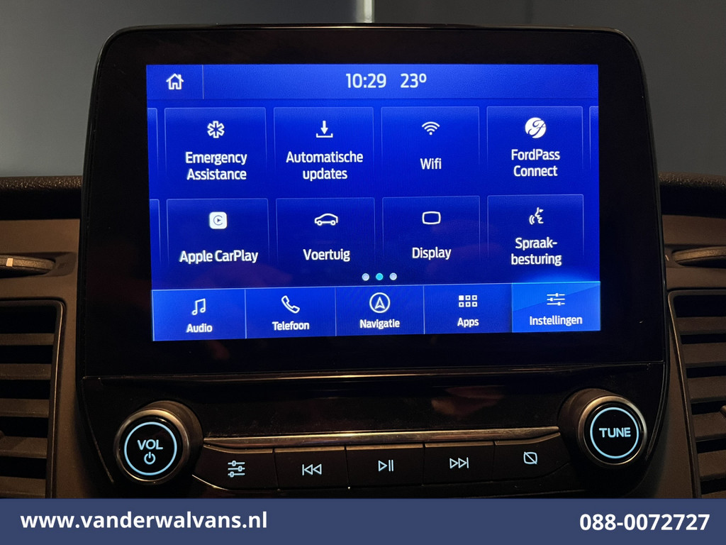 Ford Transit Custom 2.0 TDCI L2H1 Euro6 Airco | Camera | Navigatie | Apple Carplay | LED | Cruisecontrol Verwarmde voorruit, Parkeersensoren, Bijrijdersbank, 2800kg trekvermogen 7