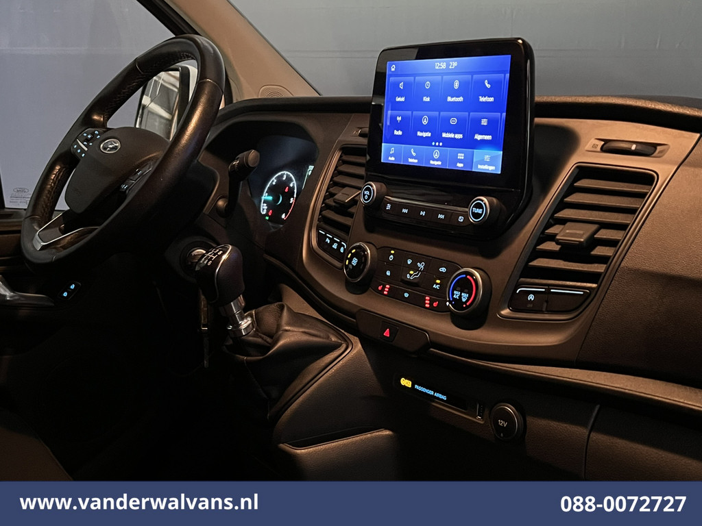 Ford Transit Custom 2.0 TDCI L2H1 Euro6 Airco | Camera | Navigatie | LED | Android Auto | Cruisecontrol | Stoelverwarming 2800kg trekvermogen, Verwarmde voorruit, Parkeersensoren, Bijrijdersbank 17