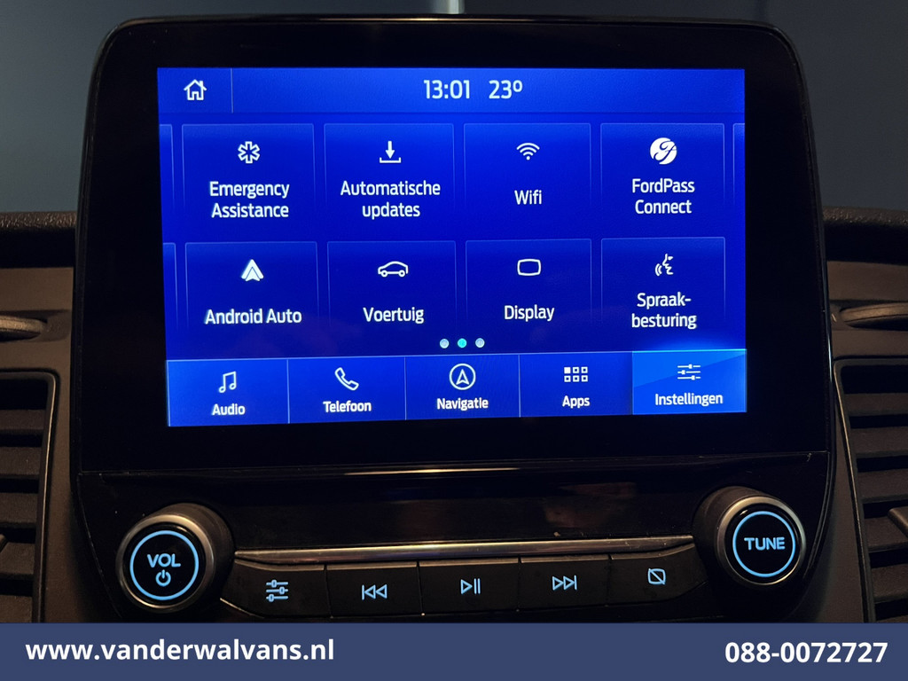 Ford Transit Custom 2.0 TDCI L2H1 Euro6 Airco | Camera | Navigatie | LED | Android Auto | Cruisecontrol | Stoelverwarming 2800kg trekvermogen, Verwarmde voorruit, Parkeersensoren, Bijrijdersbank 7