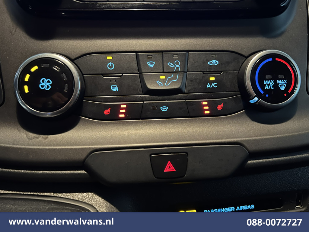 Ford Transit Custom 2.0 TDCI L2H1 Euro6 Airco | Camera | Navigatie | LED | Android Auto | Cruisecontrol | Stoelverwarming 2800kg trekvermogen, Verwarmde voorruit, Parkeersensoren, Bijrijdersbank 8