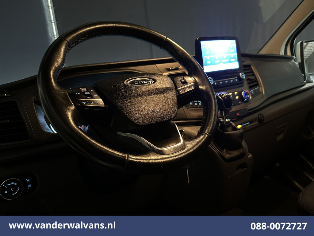 Ford Transit Custom 2.0 TDCI L2H1 Euro6 Airco | Camera | Navigatie | LED | Cruisecontrol | Android Auto Stoelverwarming, Verwarmde voorruit, Parkeersensoren, Bijrijdersbank 16
