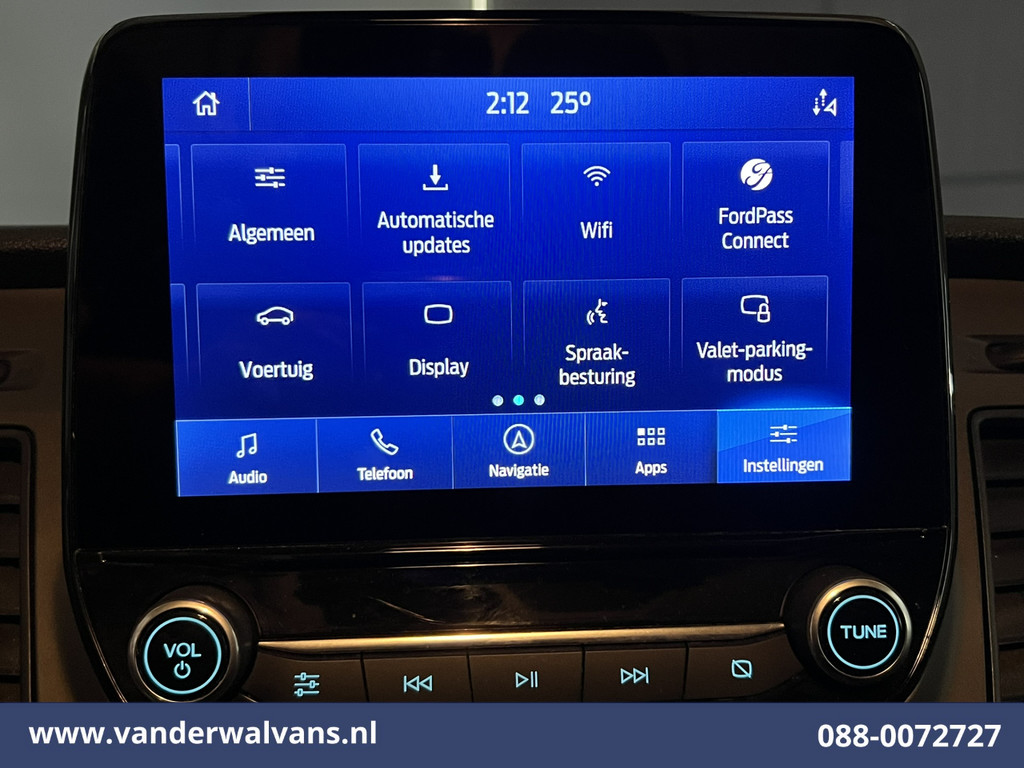 Ford Transit Custom 2.0 TDCI L2H1 Euro6 Airco | Camera | Navigatie | LED | Cruisecontrol | Stoelverwarming | Verwarmde voorruit Parkeersensoren, Bijrijdersbank 19