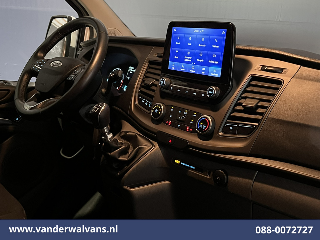 Ford Transit Custom 2.0 TDCI L2H1 Euro6 Airco | Camera | Navigatie | LED | Cruisecontrol | Stoelverwarming Verwarmde voorruit, Parkeersensoren, Bijrijdersbank, 2800kg trekvermogen 15