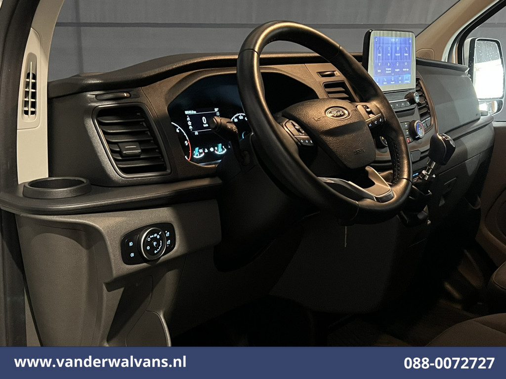 Ford Transit Custom 2.0 TDCI L2H1 Euro6 Airco | Camera | Navigatie | LED | Cruisecontrol | Stoelverwarming Verwarmde voorruit, Parkeersensoren, Bijrijdersbank, 2800kg trekvermogen 17