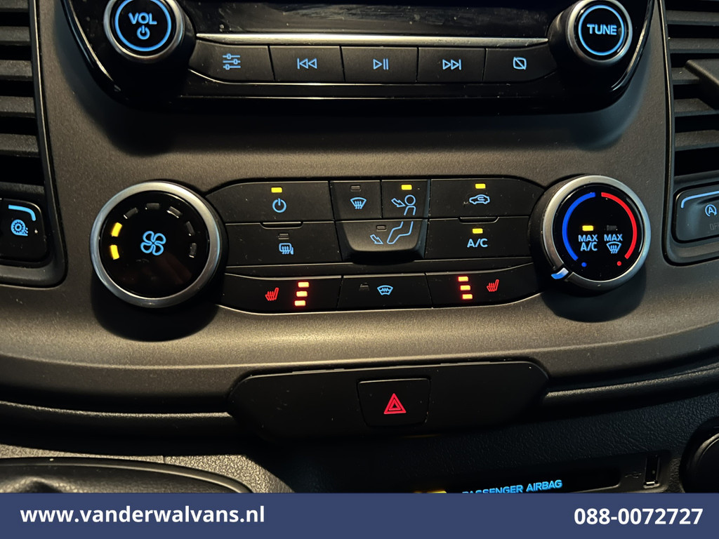 Ford Transit Custom 2.0 TDCI L2H1 Euro6 Airco | Camera | Navigatie | LED | Cruisecontrol | Stoelverwarming Verwarmde voorruit, Parkeersensoren, Bijrijdersbank, 2800kg trekvermogen 7
