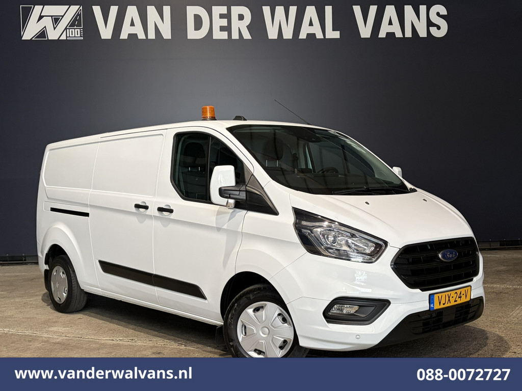 Ford Transit Custom 2.0 TDCI L2H1 Euro6 Airco | Camera | Omvormer | Apple Carplay | LED | Cruisecontrol | 2800kg Trekhaak Android Auto, Verwarmde voorruit, Parkeersensoren, Bijrijdersbank
