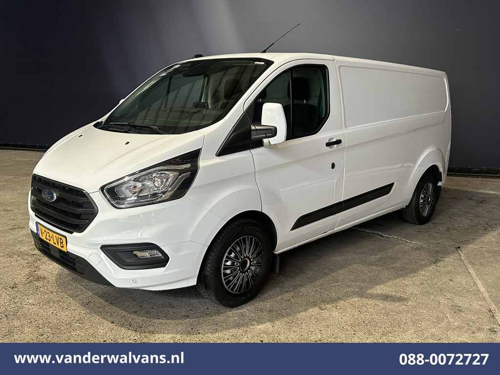 Ford Transit Custom 2.0 TDCI L2H1 Euro6 Airco | Navigatie | Apple Carplay | Cruisecontrol | Stoelverwarming LED, parkeersensoren, android auto, verwarmde voorruit, bijrijdersbank 10