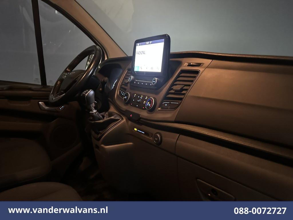 Ford Transit Custom 2.0 TDCI L2H1 Euro6 Airco | Navigatie | Apple Carplay | Cruisecontrol | Stoelverwarming LED, parkeersensoren, android auto, verwarmde voorruit, bijrijdersbank 14
