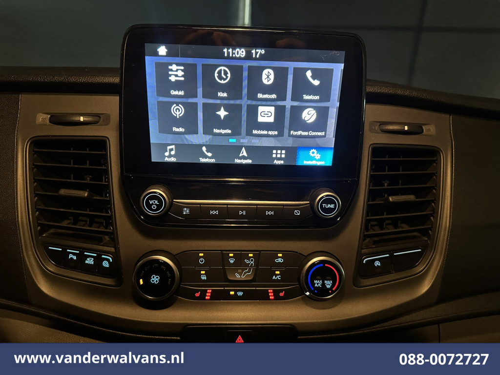 Ford Transit Custom 2.0 TDCI L2H1 Euro6 Airco | Navigatie | Apple Carplay | Cruisecontrol | Stoelverwarming LED, parkeersensoren, android auto, verwarmde voorruit, bijrijdersbank 15
