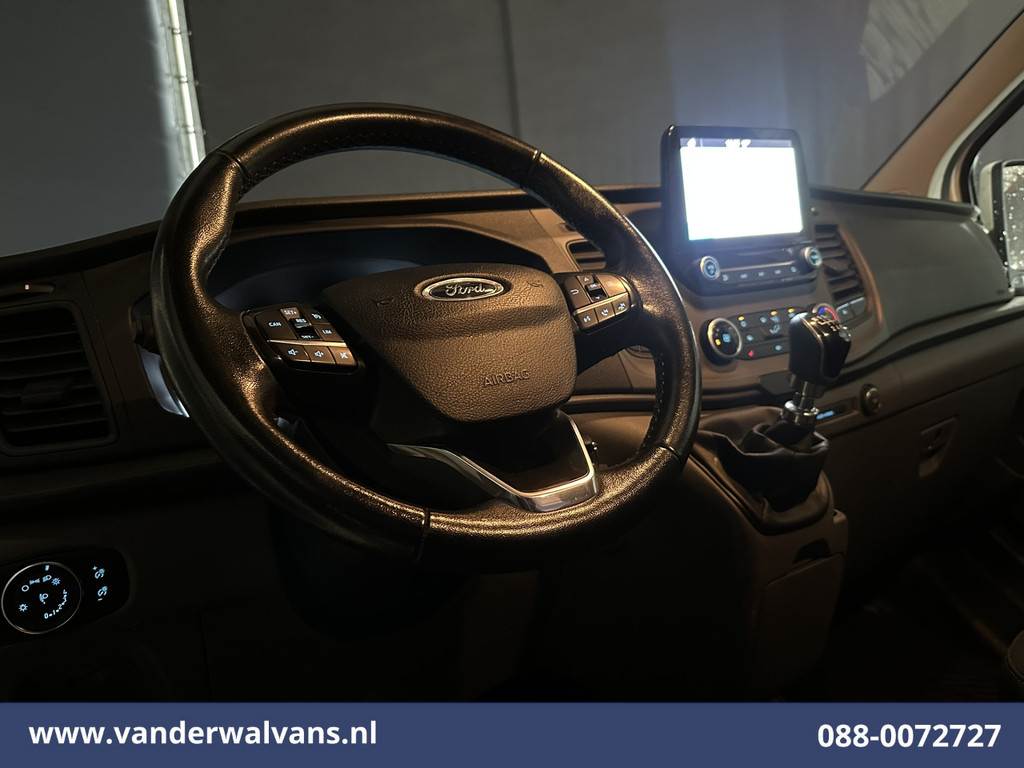 Ford Transit Custom 2.0 TDCI L2H1 Euro6 Airco | Navigatie | Apple Carplay | Cruisecontrol | Stoelverwarming LED, parkeersensoren, android auto, verwarmde voorruit, bijrijdersbank 16