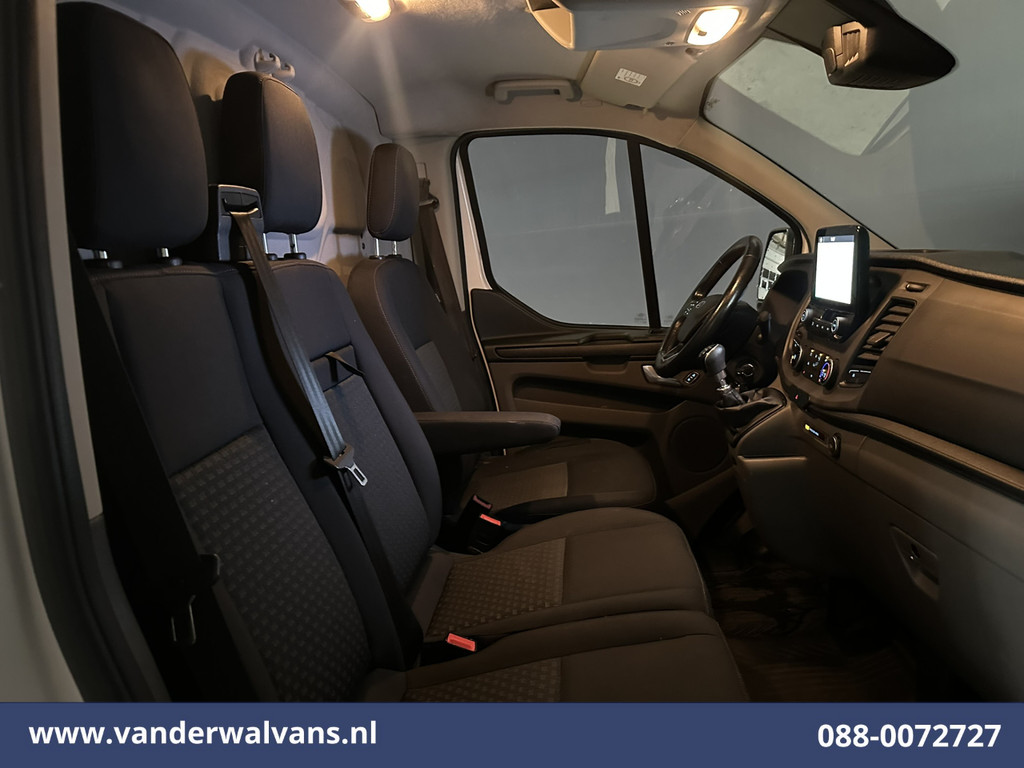 Ford Transit Custom 2.0 TDCI L2H1 Euro6 Airco | Navigatie | Apple Carplay | Cruisecontrol | Stoelverwarming LED, parkeersensoren, android auto, verwarmde voorruit, bijrijdersbank 8