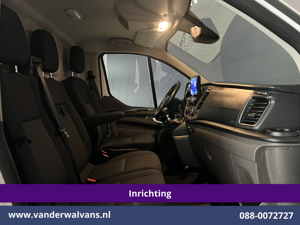 Ford Transit Custom 2.0 TDCI L2H1 Euro6 Airco | Navigatie | Camera | LED | Cruisecontrol | Android Auto Parkeersensoren, Verwarmde voorruit, Stoelverwarming, Bijrijdersbank, 2800kg trekvermogen 10