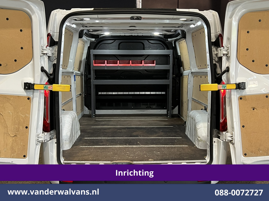Ford Transit Custom 2.0 TDCI L2H1 Euro6 Airco | Navigatie | Camera | LED | Cruisecontrol | Android Auto Parkeersensoren, Verwarmde voorruit, Stoelverwarming, Bijrijdersbank, 2800kg trekvermogen 14