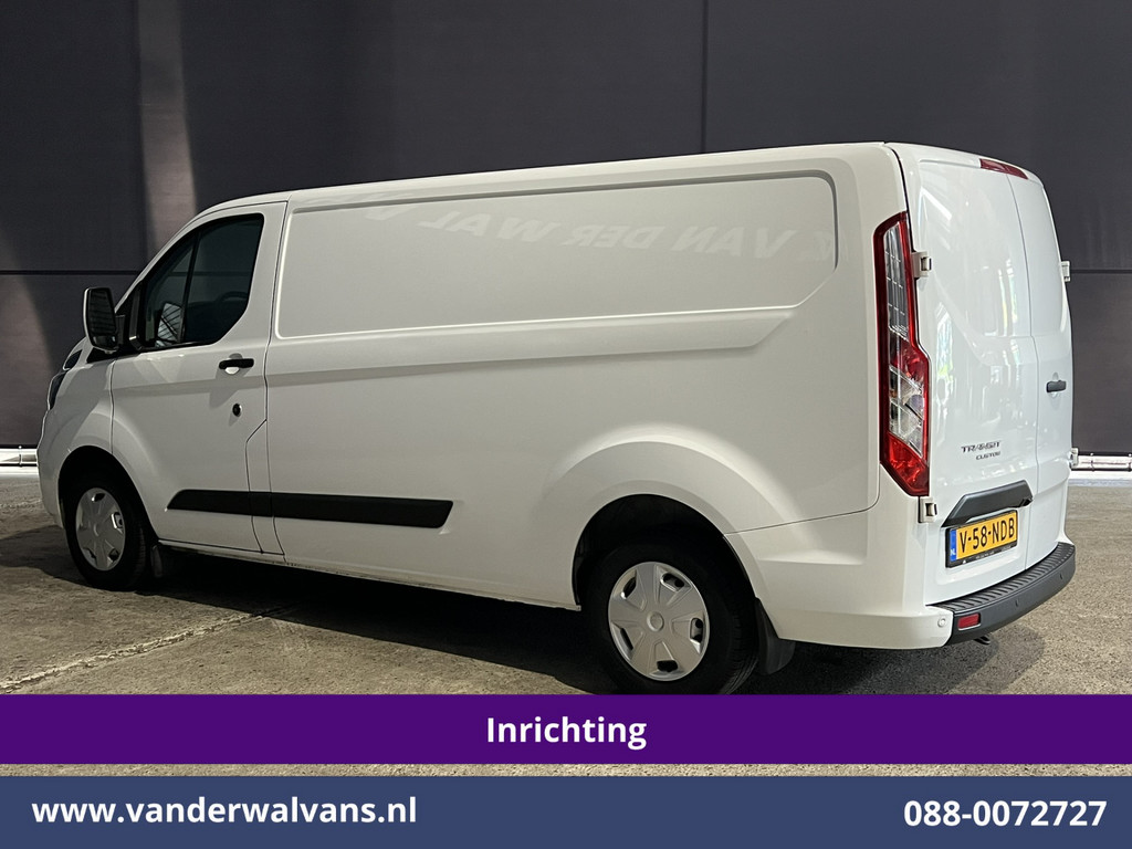 Ford Transit Custom 2.0 TDCI L2H1 Euro6 Airco | Navigatie | Camera | LED | Cruisecontrol | Android Auto Parkeersensoren, Verwarmde voorruit, Stoelverwarming, Bijrijdersbank, 2800kg trekvermogen 14