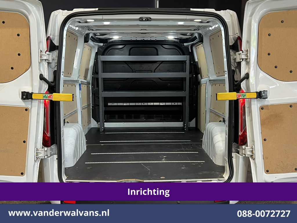 Ford Transit Custom 2.0 TDCI L2H1 Euro6 Airco | Navigatie | Camera | LED | Cruisecontrol | Android Auto Parkeersensoren, Verwarmde voorruit, Stoelverwarming, Bijrijdersbank, 2800kg trekvermogen 15
